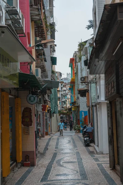 Macao 2019 Calle Ciudad — Foto de Stock