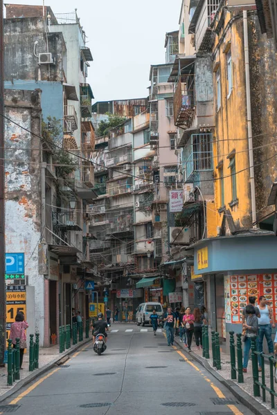 Macao 2019 Calle Ciudad — Foto de Stock