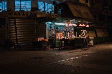 şehir manzarası Hong Kong sokak yaşamı