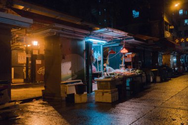 şehir manzarası Hong Kong sokak yaşamı