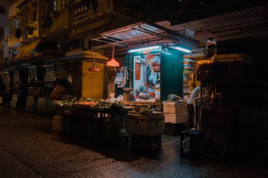 şehir manzarası Hong Kong sokak yaşamı