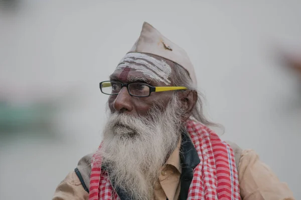 印度宗教节日期间的男人 — 图库照片
