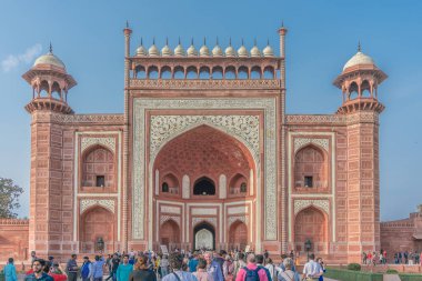Eski Kudüs, İsrail 'deki ünlü binanın manzarası.