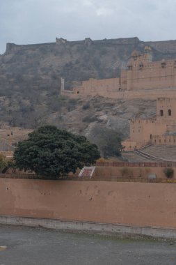 Eski Kudüs, İsrail 'deki ünlü binanın manzarası.