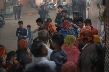 1 Mart 2019: Varanasi, Hindistan 'da İnsanlar 