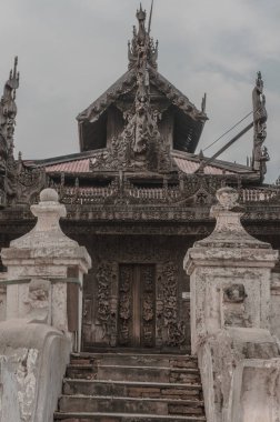 Antik müze kalesi inşaatı