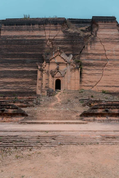 Entrance Ruins City Bagan Myanmar — Stock Photo, Image
