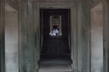 Angkor Wat, Kamboçya 'daki antik tapınak.