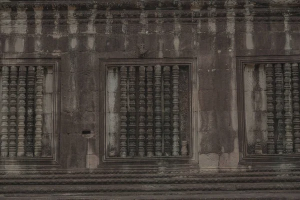 Architekturdetails Von Angkor Wat Kambodscha — Stockfoto