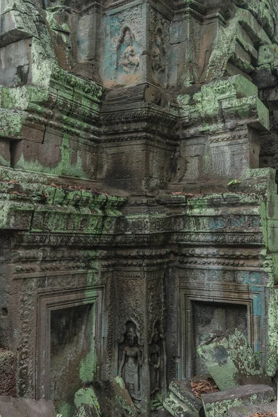 Bâtiments Anciens Grunge Avec Ruines — Photo