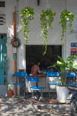 28 Mart 2019: Ho Chi Minh şehrinde insanlar 