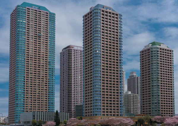 Moderna Byggnader Och Skyskrapor Staden — Stockfoto