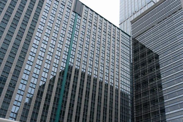 Modern Épületek Felhőkarcolók Városban — Stock Fotó