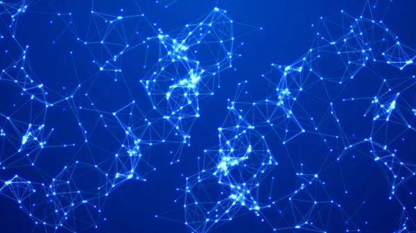 Yanıp sönen noktalı kırmızı arka plan