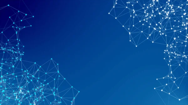 Mavi geometrik arka plan