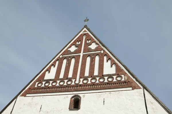 Porvoo Borgo Finlandia Stara Katedra — Zdjęcie stockowe