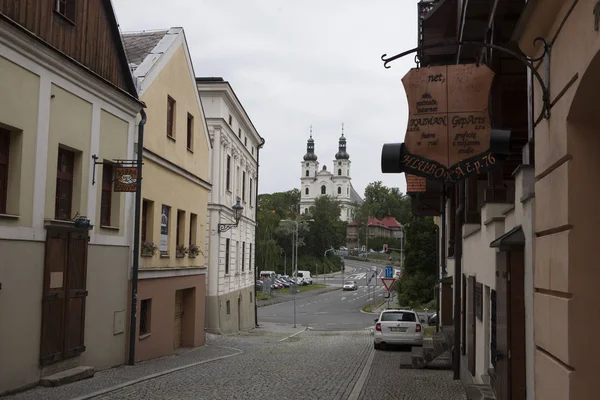 Tschechisch Frydek Mstek Altstadt — Stockfoto