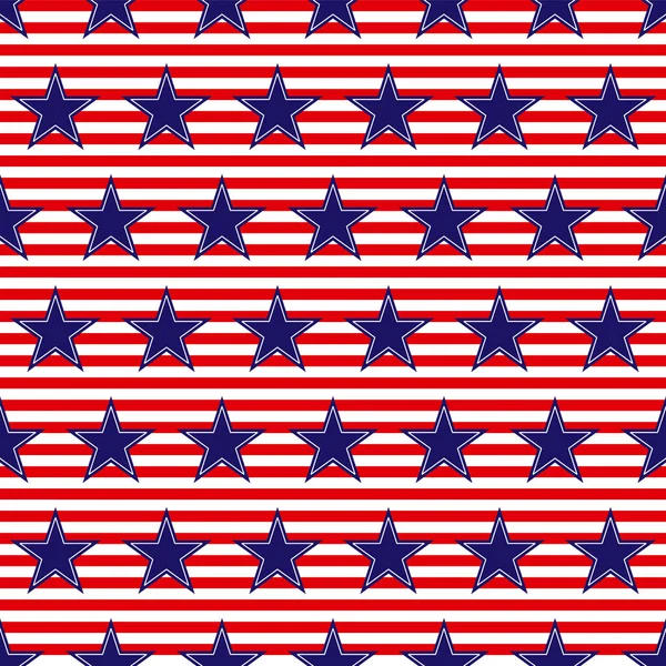 Drapeau Des États Unis Texture Transparente Fond Vectoriel — Image vectorielle