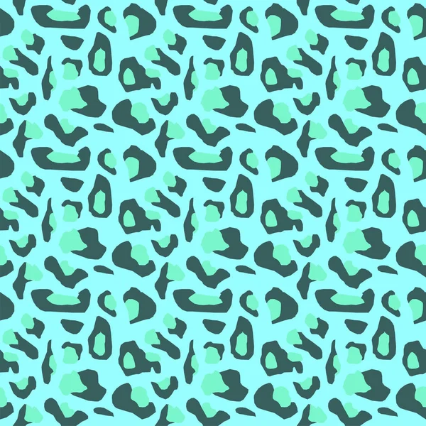 Textura Dos Pontos Leopardo Padrão Leopardo Para Têxteis Manchas Azul —  Vetores de Stock