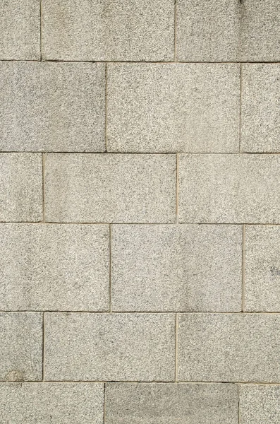 Büyük granit blok closeup yeni taş duvar