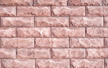Yeni kırmızı cephe dekoratif karo taş closeu taklit duvar