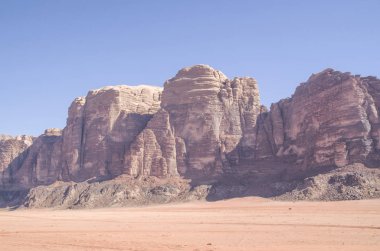 Wadi Rum çölde, Jorda dağ