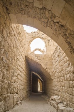 Arabah, şimdi denilen Shoubak, Jorda Montreal (Haçlı Kalesi) kalıntıları
