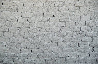 Eski adobe duvar closeup, Mısır, Afric