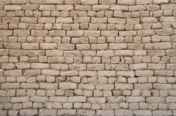 Antiguo Primer Plano Pared Adobe Egipto África — Foto de Stock