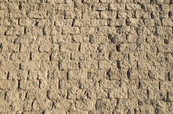 Ancient adobe wall closeup, Egypt,  Afric