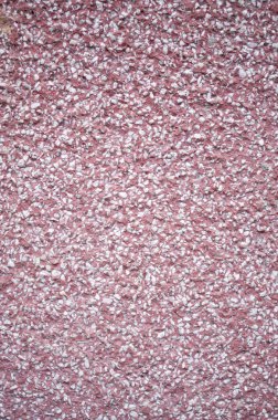 Kırmızı ve beyaz çakıl taşları ile yeni kaba Mozaik