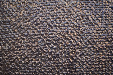 Parlak kabartma kaplama duvar closeup Fayanslarda