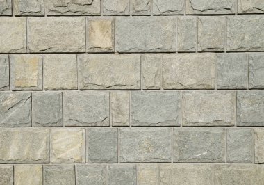 Dilimlenmiş gnays Kaplama plakaları duvara yakın çekim