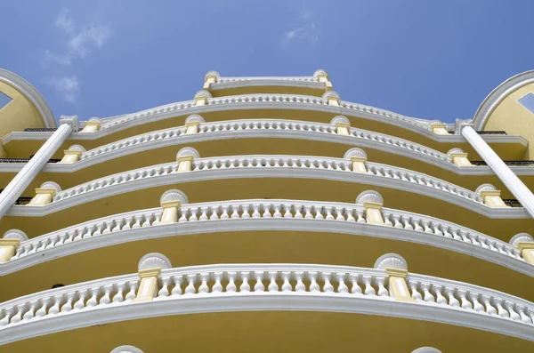 Part of the facade of luxury hotel — Stock Photo, Image