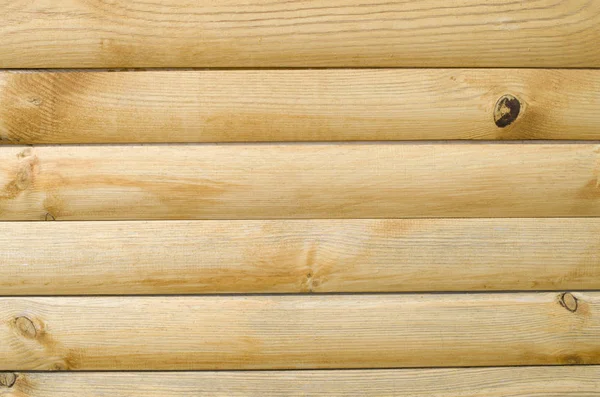 Nuovo muro di legno primo piano — Foto Stock
