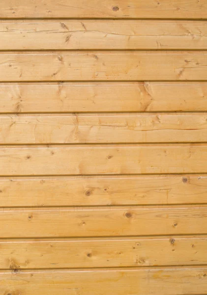 Nuovo muro di legno primo piano — Foto Stock