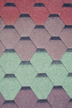 Yeni modern bitüm renkli shingle örnekleri