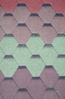 Yeni modern bitüm renkli shingle örnekleri