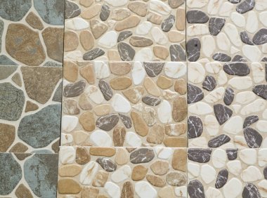 Renkli bir seramik çini çekim örnekleri