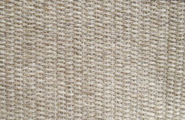 Yeni örülmüş yün halı kapanışı