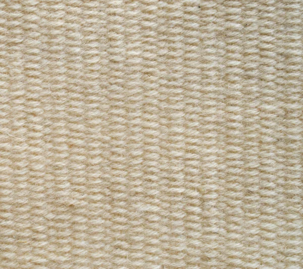 Nouveau Tapis Tissé Laine Écru Closeu — Photo