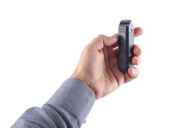 Elinizde elektronik bir sigara var - Vaper - e-Sıvı - Vape, E-Cig, vaping, ecig