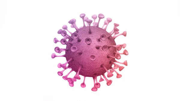 コロナウイルスCovid 19ウイルスSars Cov 2の概念 パンデミック医療リスク顕微鏡ウイルスとしての危険なインフルエンザ株のケースとしてのコロナウイルスインフルエンザの背景を閉じる 3Dレンダリング ストック写真