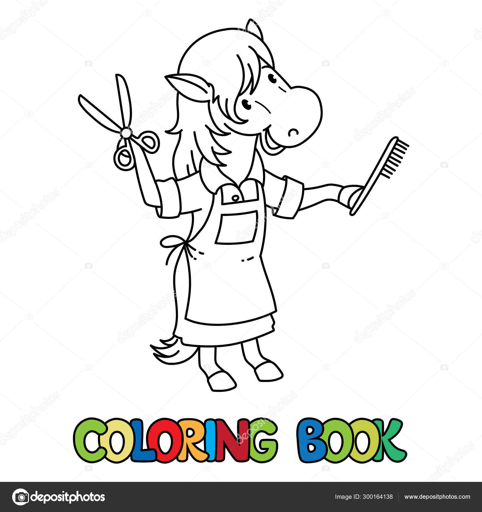 62 Hairdresser Coloring Book Free Images 62 Hairdresser Coloring Book Free Images