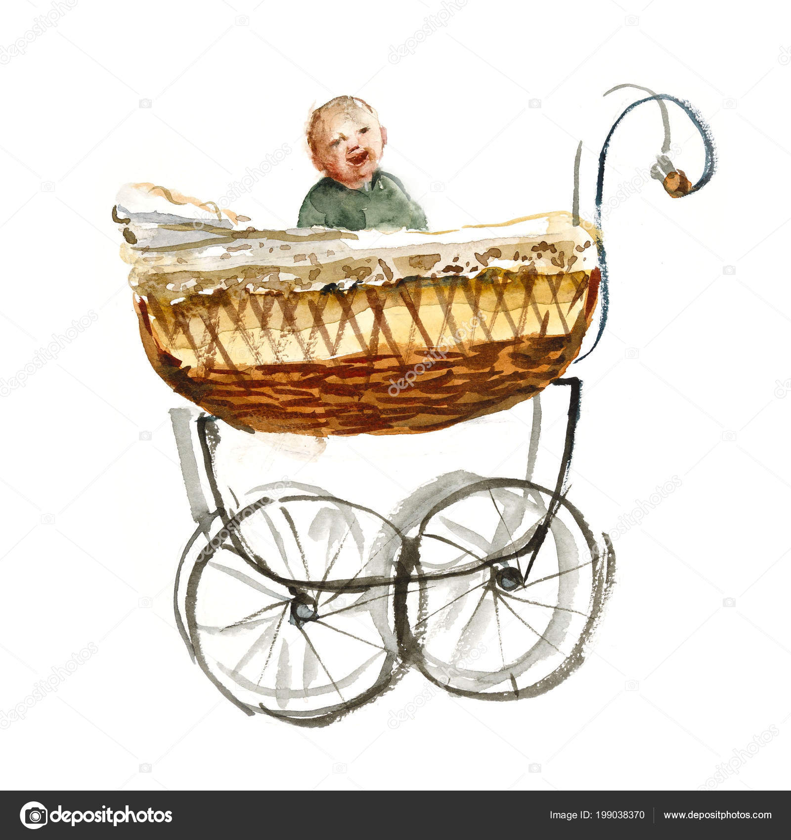 baby in a carriage