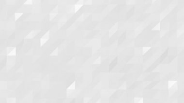 Beyaz üçgen çokgen döngü arkaplanı.