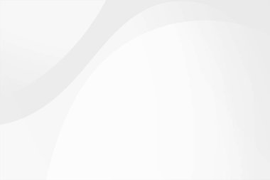 Gri arkaplanda beyaz gradyan soyut eğri deseni.