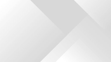 Gri arkaplanda beyaz gradyan soyut çokgen deseni.