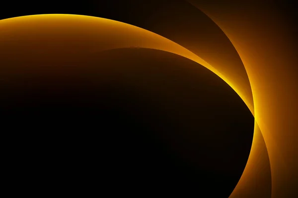 金の曲線のデザイン抽象的な背景 豪華なコンセプト — ストックベクタ