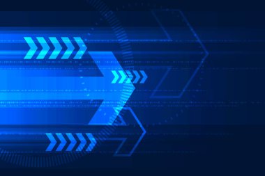 Işık ok hızı, iletişim soyut arkaplan, iş konsepti.